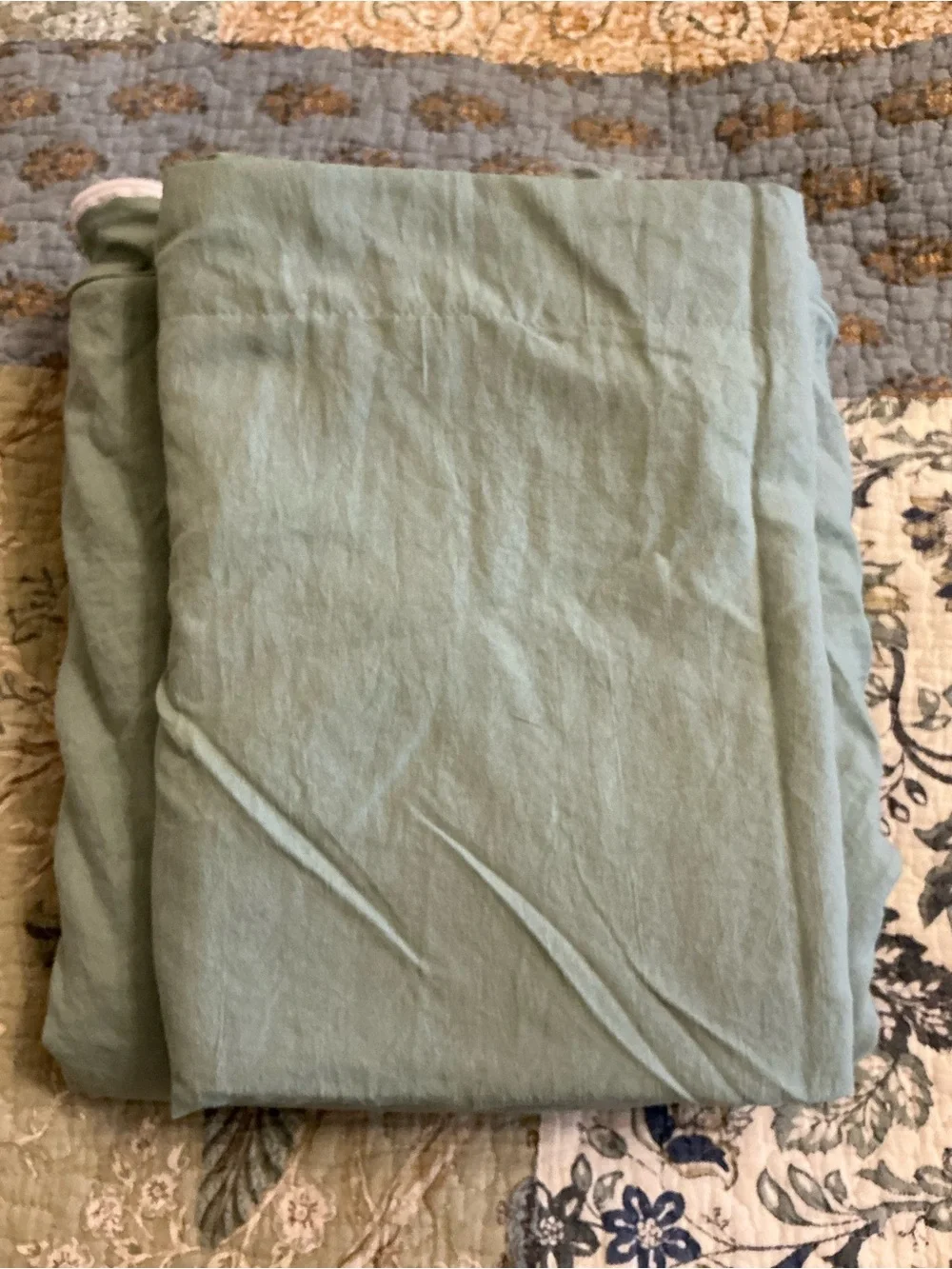 Sage Green Duvet Cover Set -